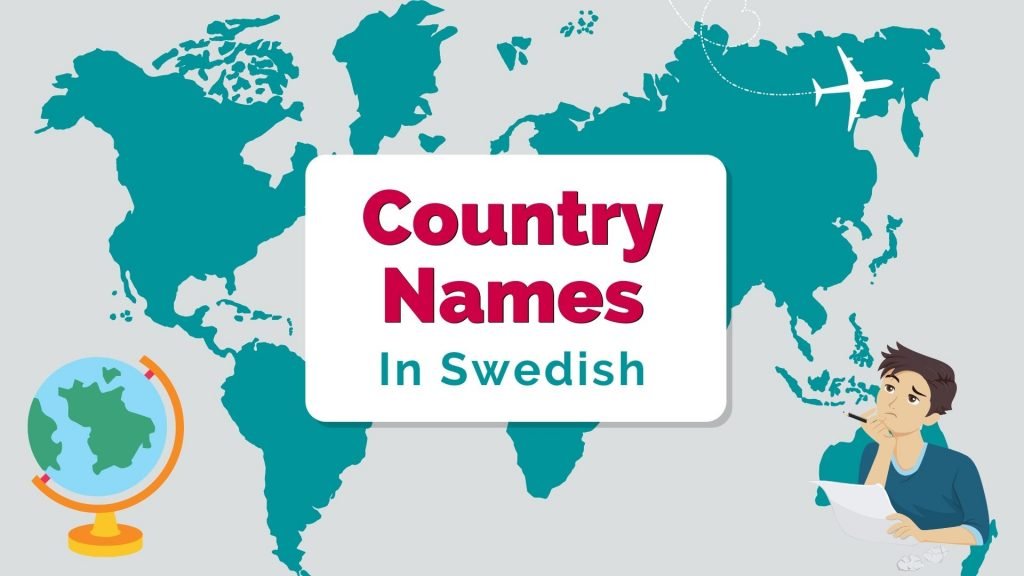 country names in Swedish