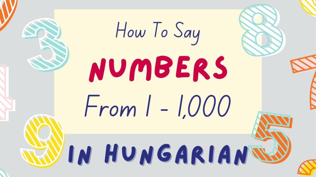 numbers in Hungarian - featured image