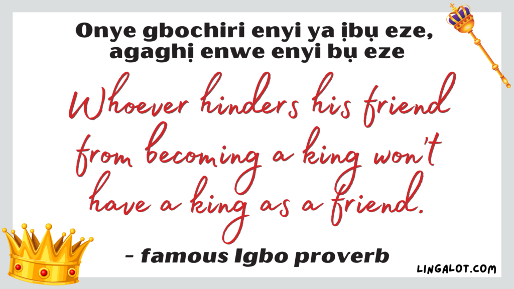 50+ Igbo Proverbs, Quotes & Idioms + Their Meanings - Lingalot 50+ Igbo Proverbs, Quotes & Idioms + Their Meanings - Lingalot