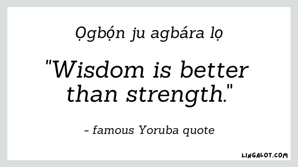 Beyond "A Bird In The Hand": Unlocking The Wisdom Of Yoruba Proverbs