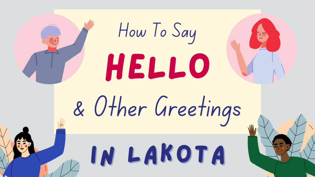 how to say hello in Lakota - featured image