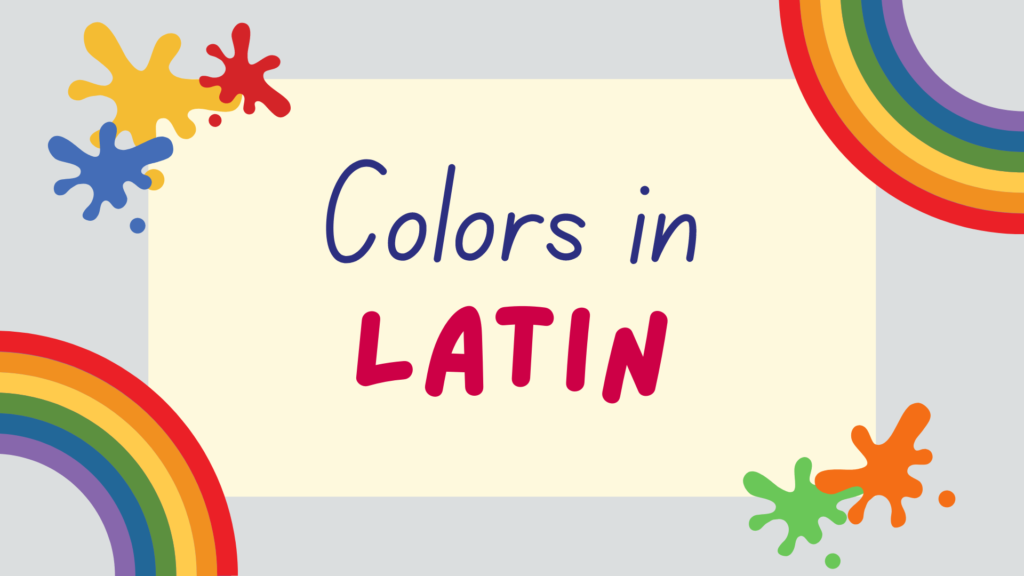 Colors in Latin - featured image