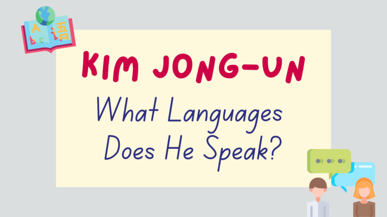 What languages does Kim Jong-un speak? - featured image