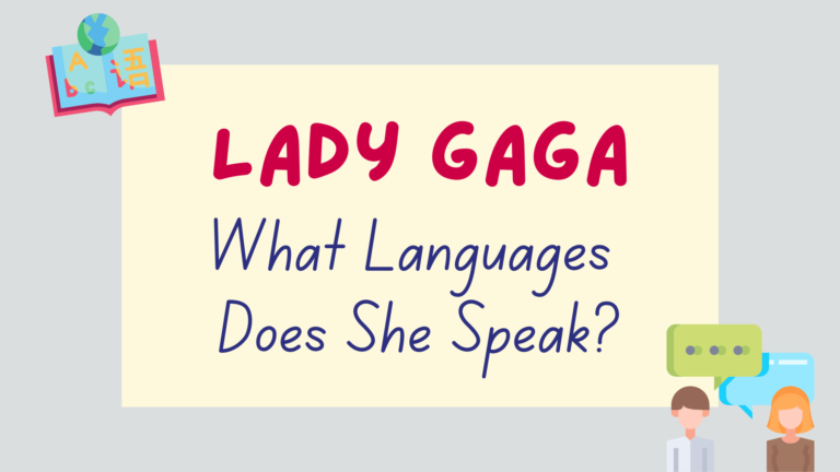 What languages does Lady Gaga speak - featured image