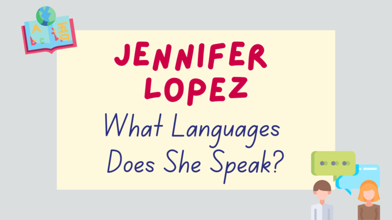 what languages does Jennifer Lopez speak - featured image