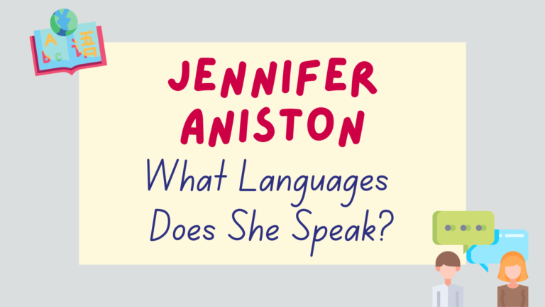 what languages does Jennifer Aniston speak - featured image