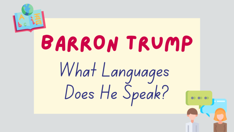 what languages does Barron Trump speak - featured image