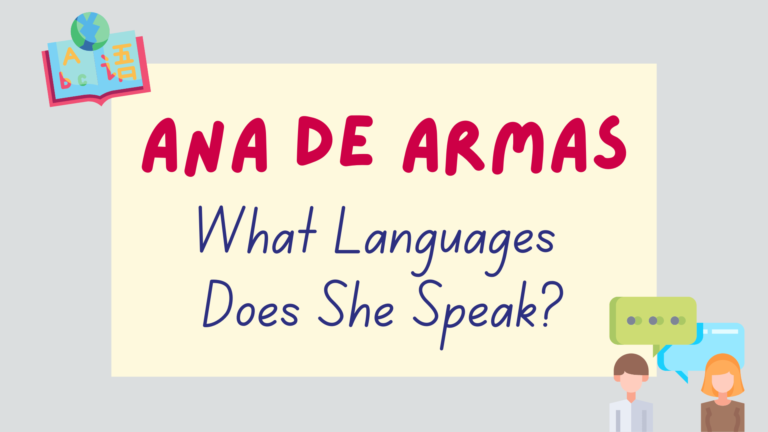 What languages does Ana de Armas speak? - featured image