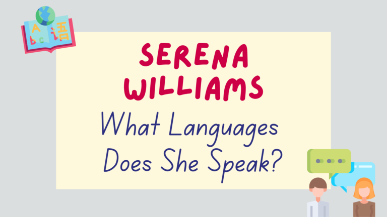 What languages does Serena Williams speak - featured image