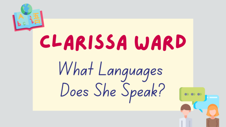 What languages does Clarissa Ward speak - featured image