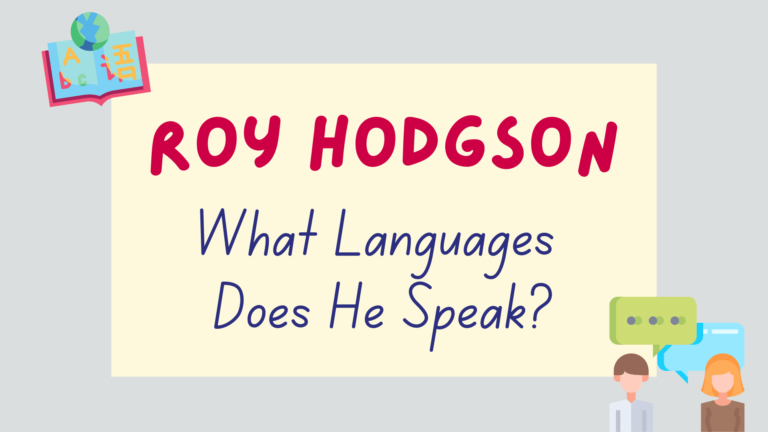 What languages does Roy Hodgson speak - featured image